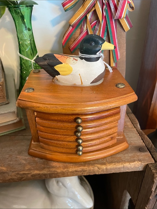 Other - Duck Wooden Coaster Set
